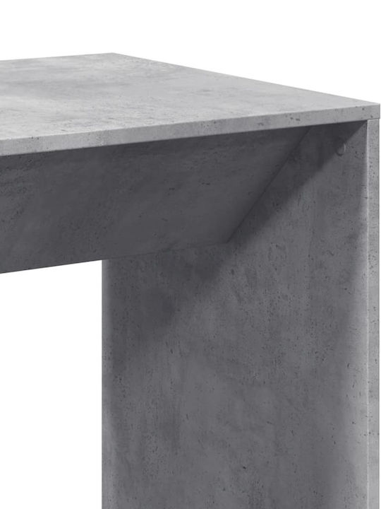 Τραπέζι Μπαρ Ξύλινο Γκρι 51x50x103.5εκ.