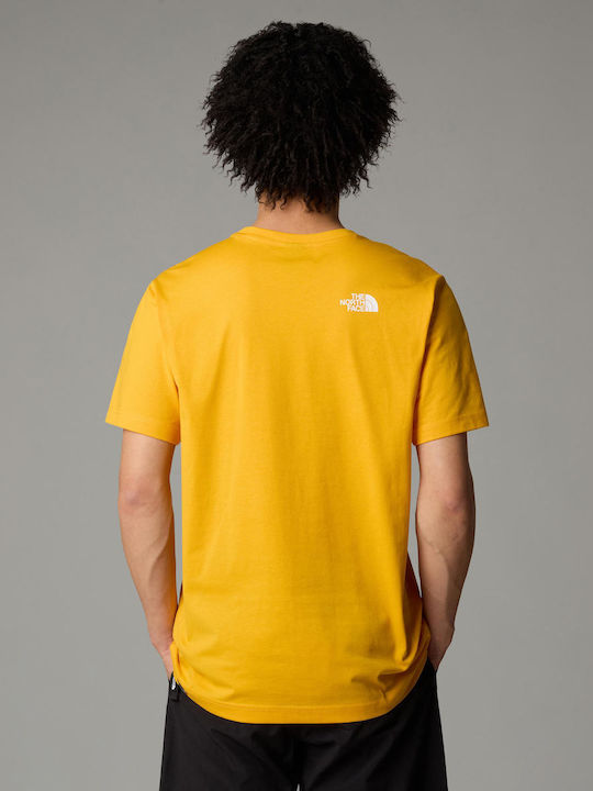 The North Face Men's Short Sleeve T-shirt Summit Gold