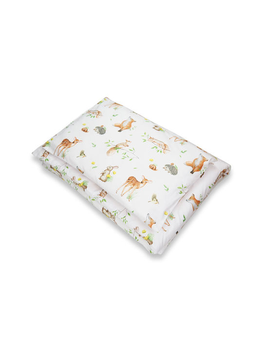 Maboo Baby Duvet Cover Set With Pillowcase Minky Fairytail Forest 100x135cm