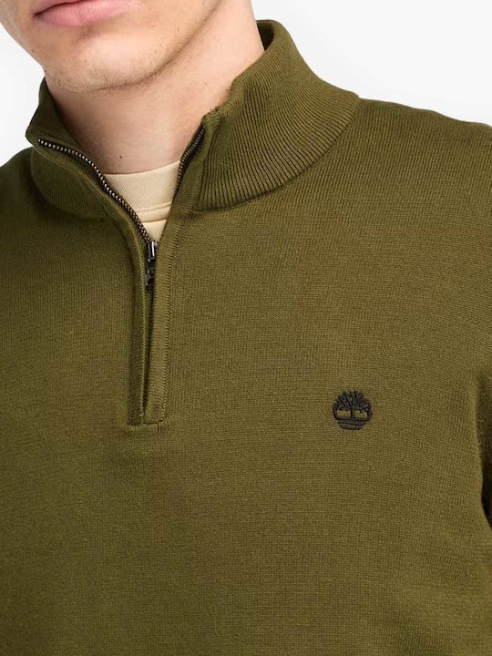 Williams River Long Sleeve Sweater Olive