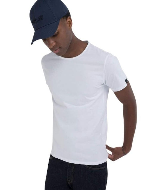 Replay Herren T-Shirt Kurzarm White