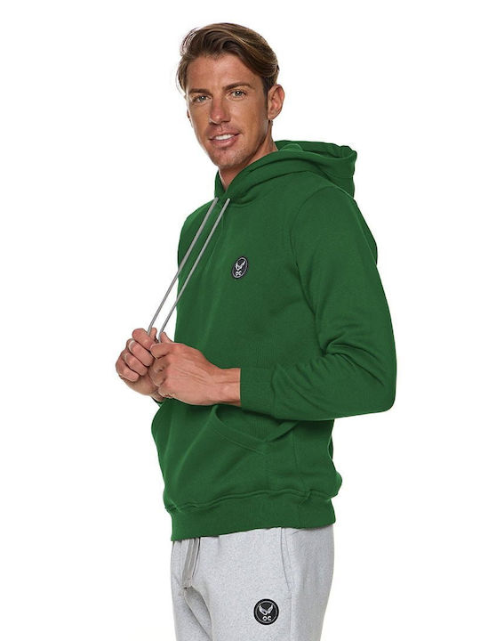 Bodymove Men's Sweatshirt with Hood Khaki