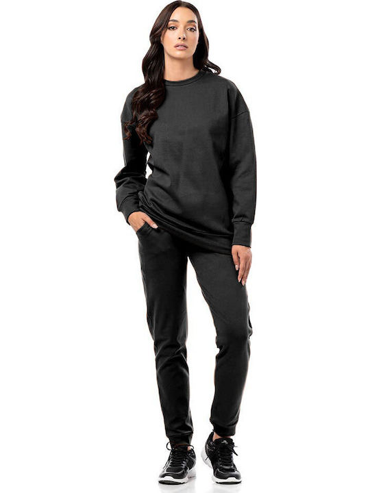 Damen Sport Bluse Schwarz