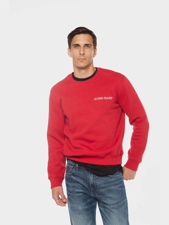 Guess Men's Sweatshirt Red