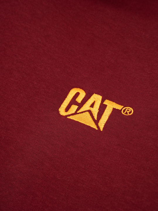 Sweatshirt mit Kapuze Bordeaux