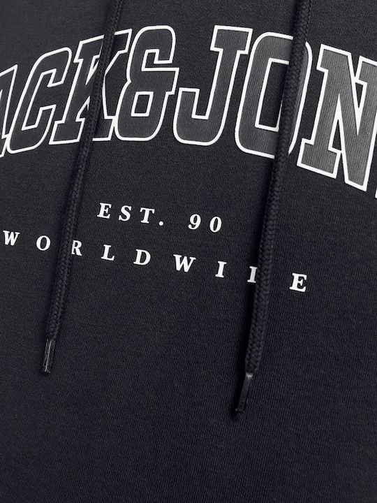 Sweatshirt with Hood Black