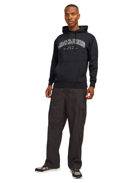 Sweatshirt with Hood Black