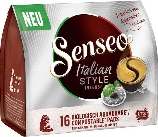 Senseo Kapseln Espresso Kompatibel mit Maschine Senseo-Pads 16Mützen