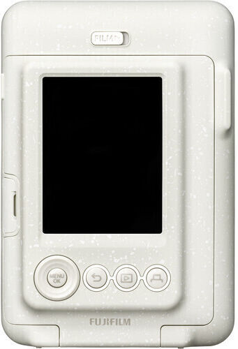 Fujifilm Instax Mini LiPlay Instant Camera + 1x10 Sheets of Paper & Magnetic Frame Akyta Misty White