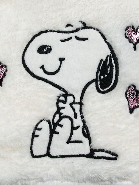 Kinderhemd Langarm Ecru Snoopy