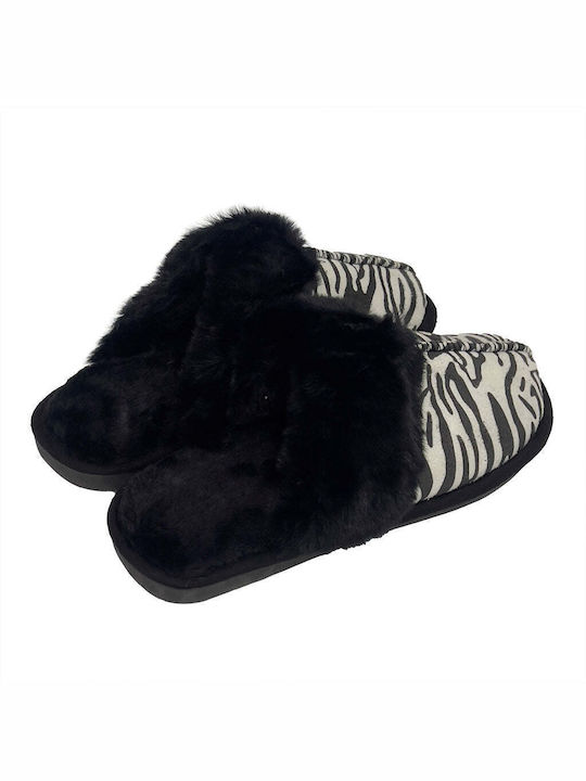 Ustyle Winter Women's Slippers with fur