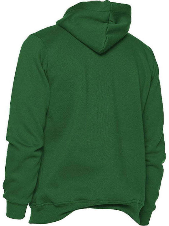 Damen Sweatshirt Kapuzen Grün