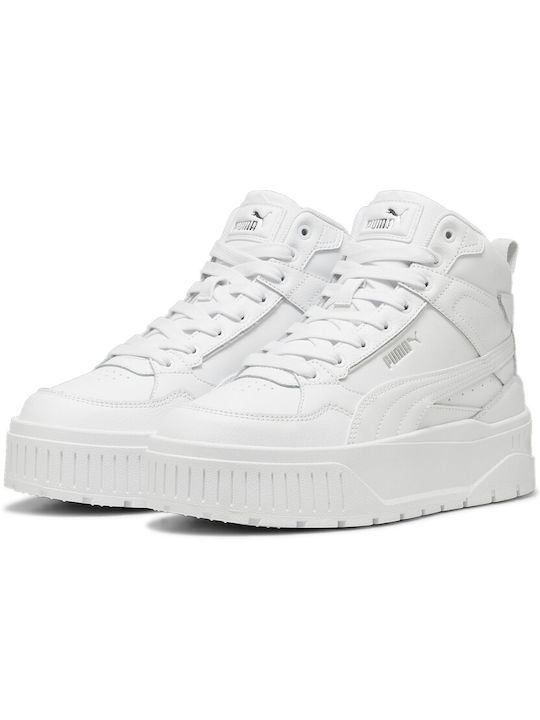 Puma Karmen Ii Idol Mid Femei Sneakers Albe