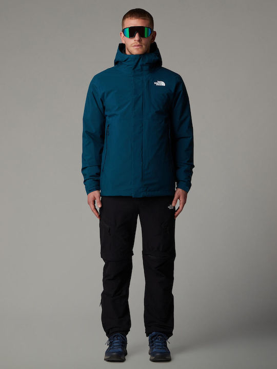 Carto Triclimate 3 in 1 Winter Jacke Wasserdicht Midnight Petrol, Tnf Black