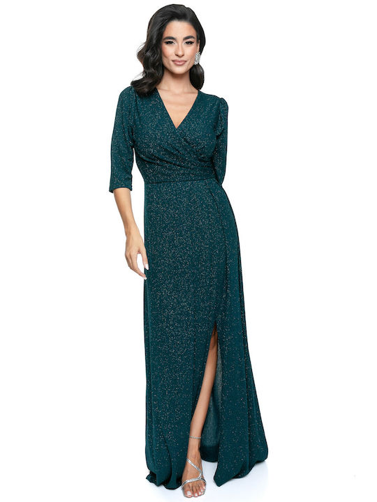 RichgirlBoudoir Maxi Evening Dress Green