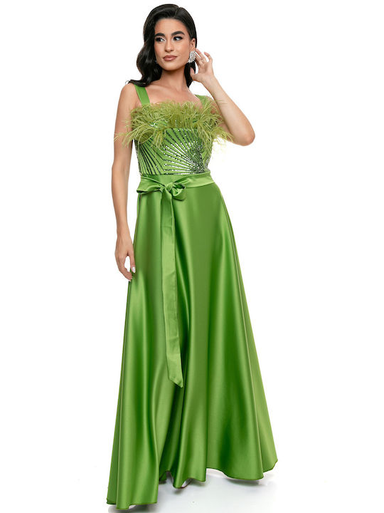 RichgirlBoudoir Maxi Dress Green