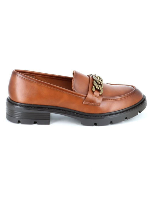 B-Soft Γυναικεία Loafers σε Καφέ Χρώμα