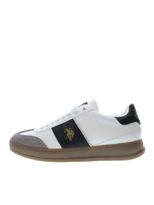 U.S. Polo Assn. Bărbați Sneakers White / Black