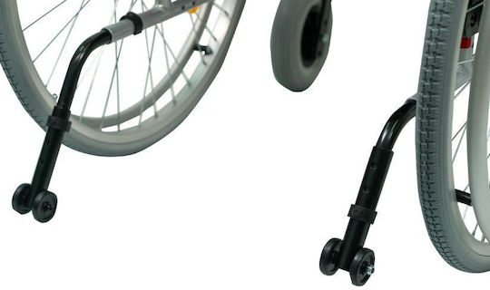 Mobiak Alu Iv Scaun Cu Rotile Tip De Lumină Cu Spate Pliabil 43cm