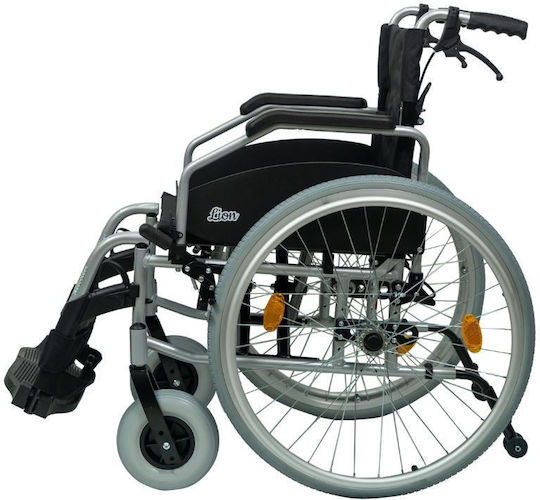 Mobiak Alu Iv Scaun Cu Rotile Tip De Lumină Cu Spate Pliabil 43cm