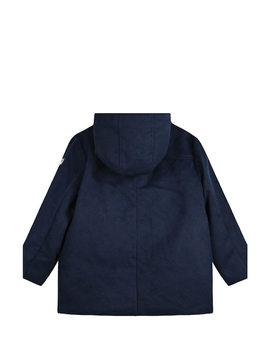 Energiers Kids Coat Montgomery with Hood Blue