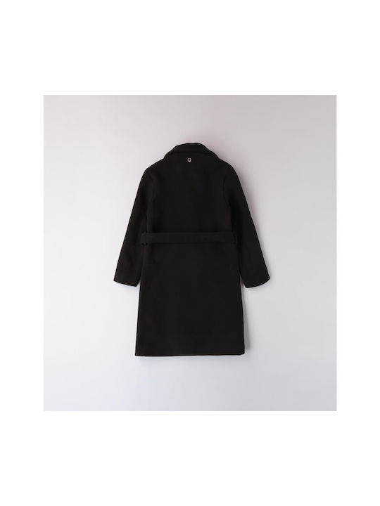 iDO Kids Coat Long Black