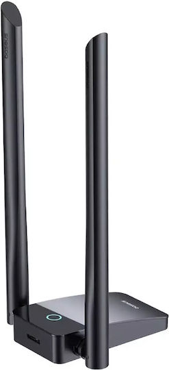 Baseus Fastjoy Αντάπτορας Δικτύου USB με Ασύρματη Σύνδεση Wi-Fi 1300Mbps