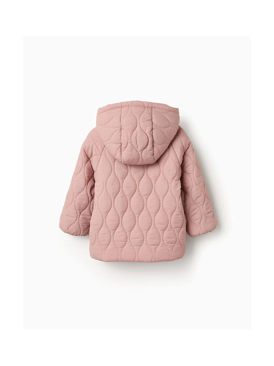 Zippy Kinderjacke mit Futter & Kapuze Lila