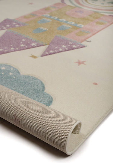 Viokarpet Kinder Teppich Ecru 160x230cm
