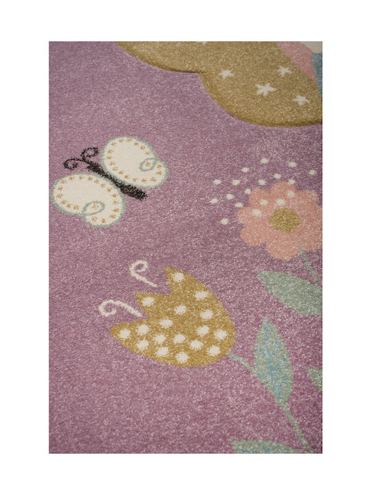 Βιοκαρπέτ Παιδικό Χαλί Μωβ 160x230cm