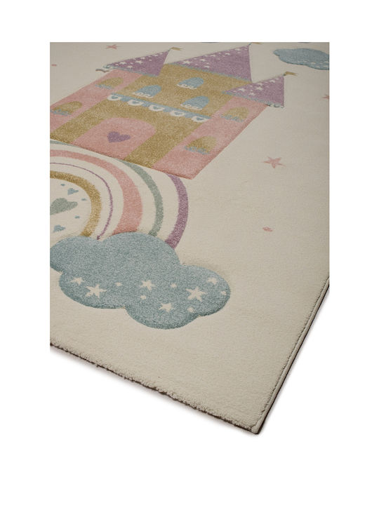 Viokarpet Kinder Teppich Ecru 160x230cm