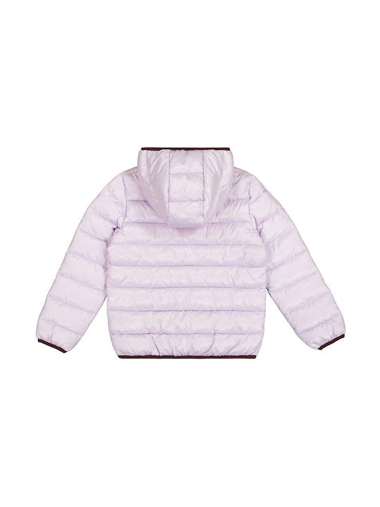 Champion Kids Casual Jacket with Hood Purple