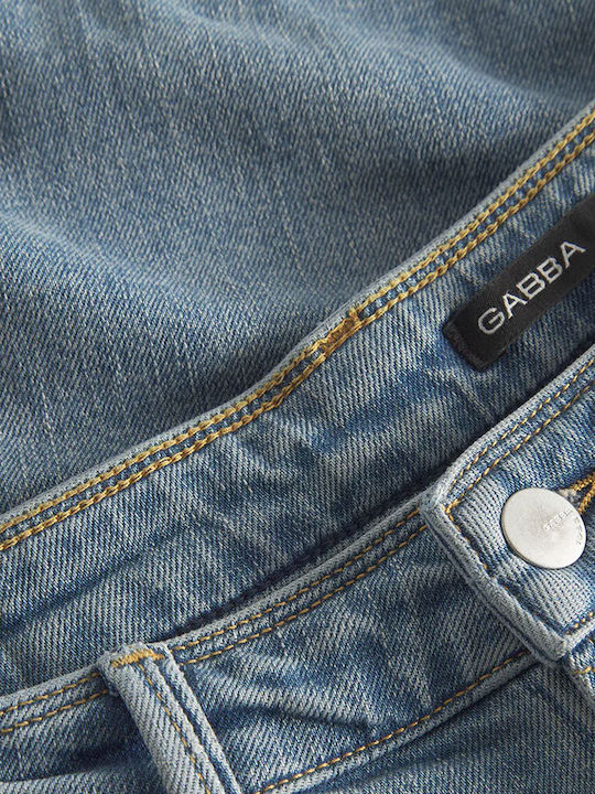 Herren Jeanshose mit Schlank Anwendung Lt. Blau Denim