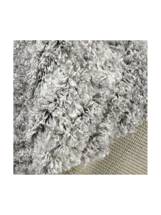 Saray Home Covor Rectangular Shaggy Gri