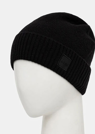 Beanie Ανδρικός Σκούφος Πλεκτός σε Μαύρο χρώμα