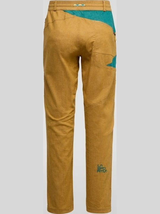 La Sportiva Men's Climbing Long Trousers Yellow