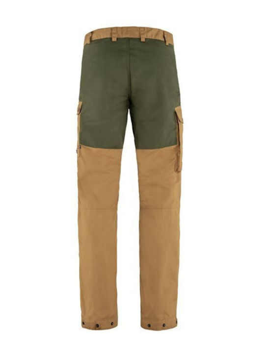 Fjallraven Men's Hiking Long Trousers Brown