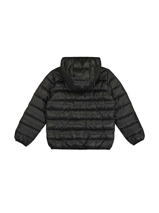 Champion Kids Casual Jacket with Hood Black