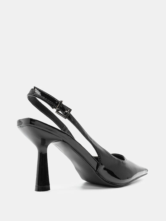 Luigi Pointed Toe Black High Heels