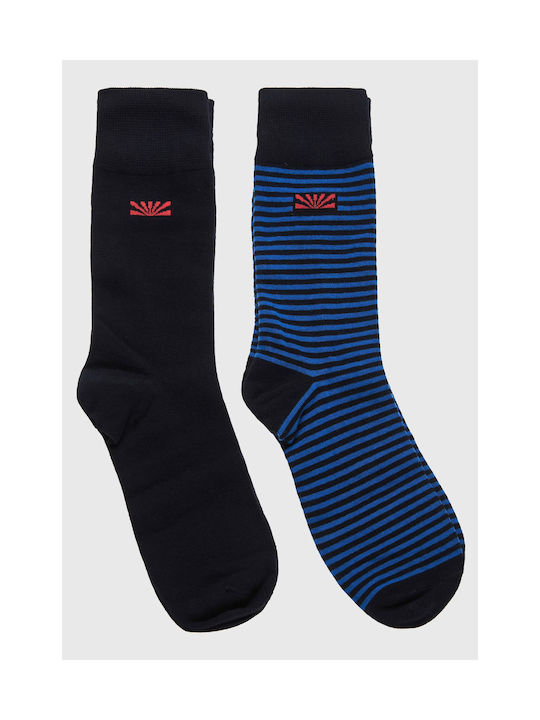 Funky Buddha Men's Socks Blue 2Pack