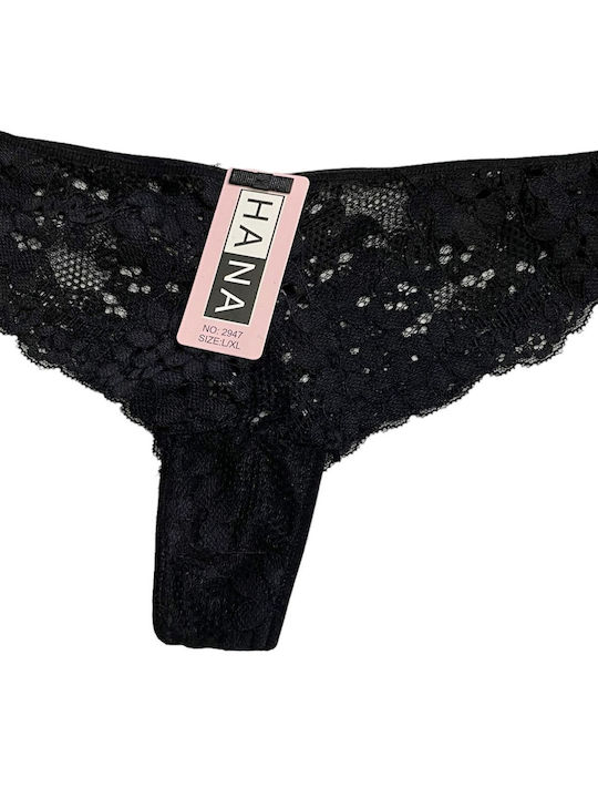 Hana Damen Brasilien Black