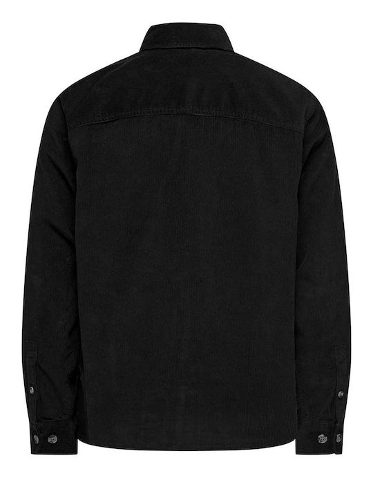 Only & Sons Men's Cardigan with Zipper BLACK