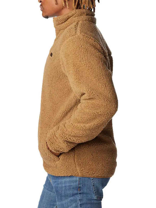 Rugged Ridge Sherpa Full Cardigan pentru Bărbați Light Brown