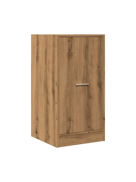 Vidaxl Universalschublade Artisan Eiche Holzwerkstoff 40x41x77,5cm 1 Stück Braun