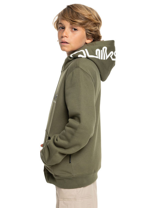 Quiksilver Kinder-Strickjacke Khaki