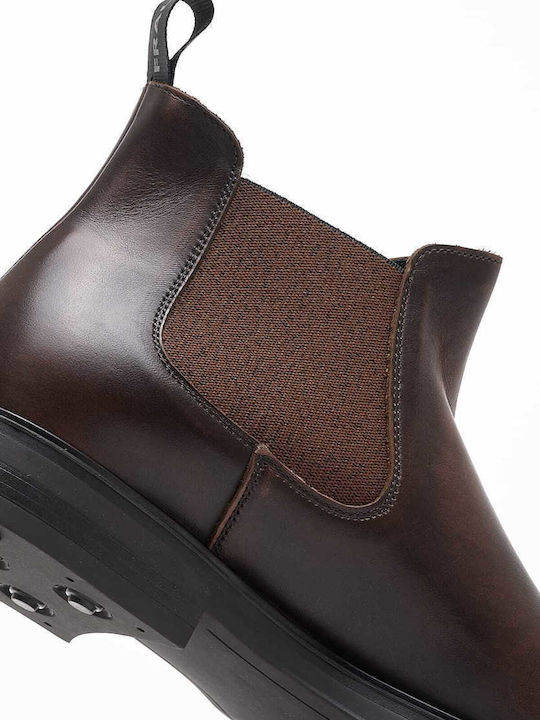 Leder Braun Stiefel