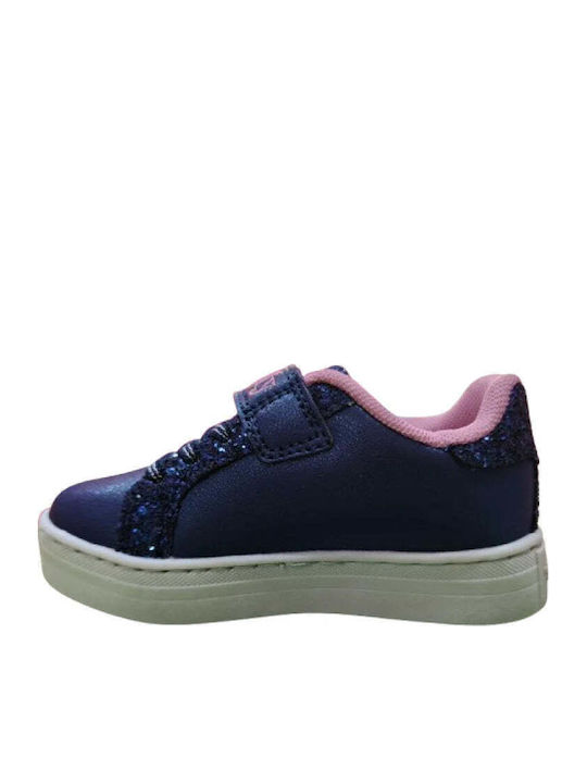 Kids Sneakers with Scratch & Lights Blue