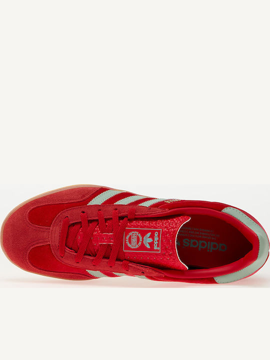 Gazelle Indoor Damen Sneakers Better Scarlet / Hazgrn / Gum