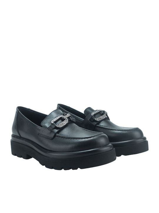 Women's Loafers in Black Color