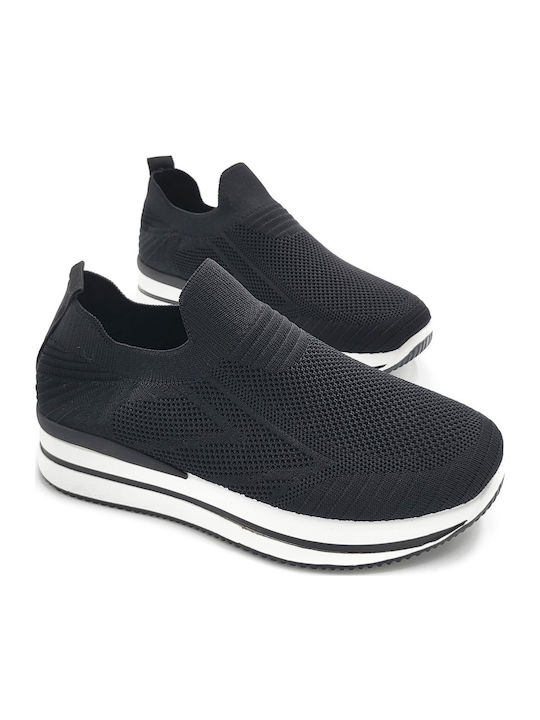 Slip-On-uri Pentru Femei Negre